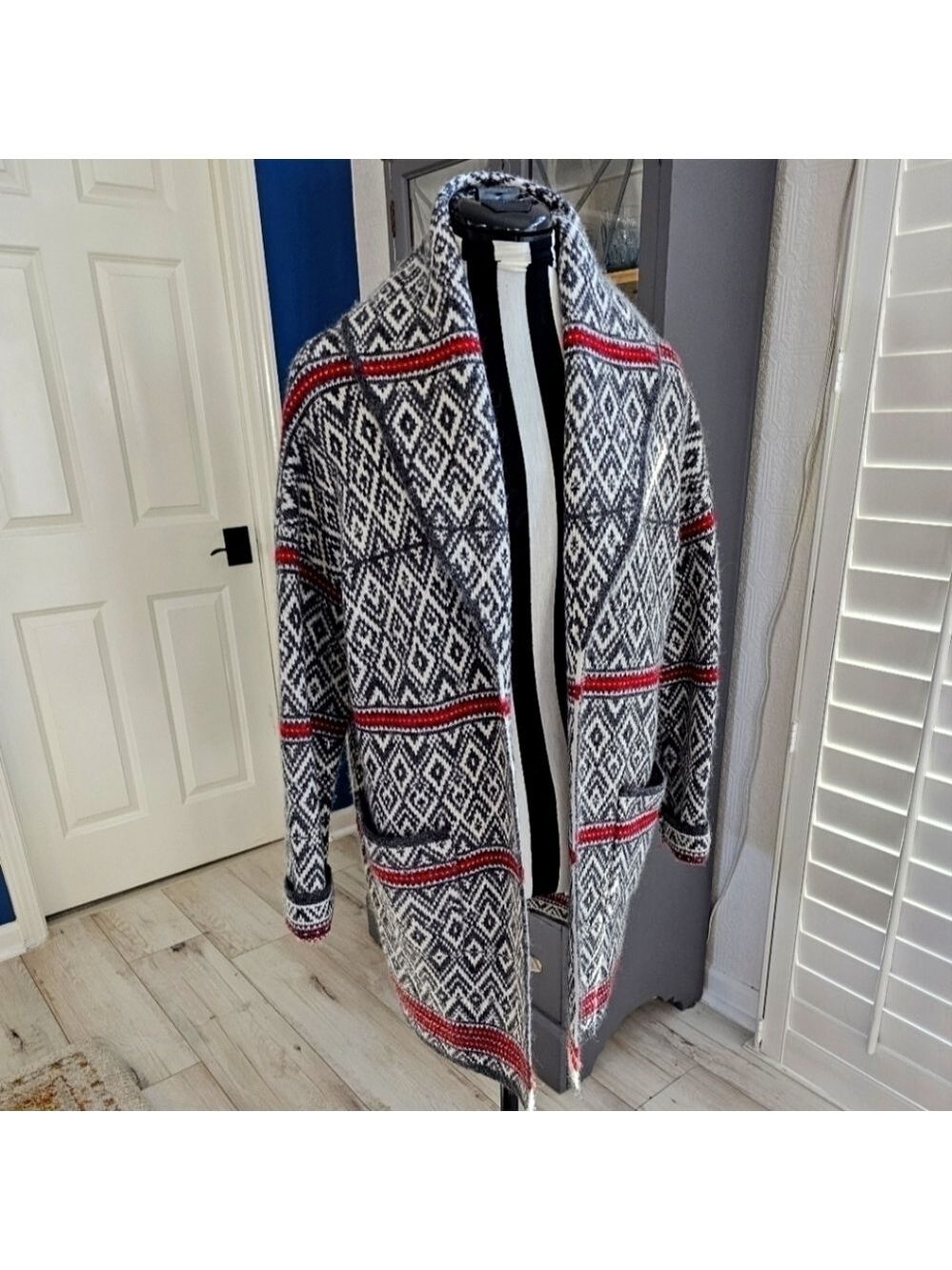 Aspen Patterned Cardigan Sweater